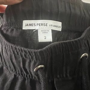 James Perse linen pants.
